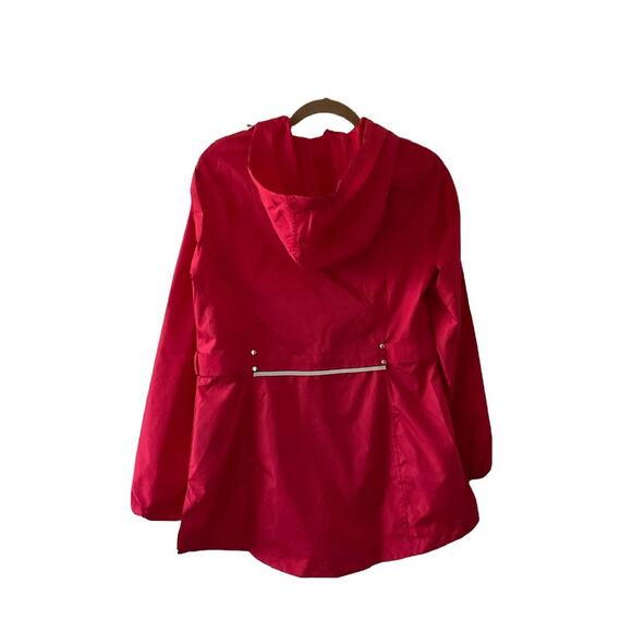 Jones New York Parka In A Pocket Red Women's Small **NWT - Picture 2 of 7